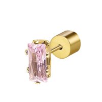 Single earring Marlù Woman Sparkles in Steel Zirconia 31OR0002G-LF - 31OR0002G-LF